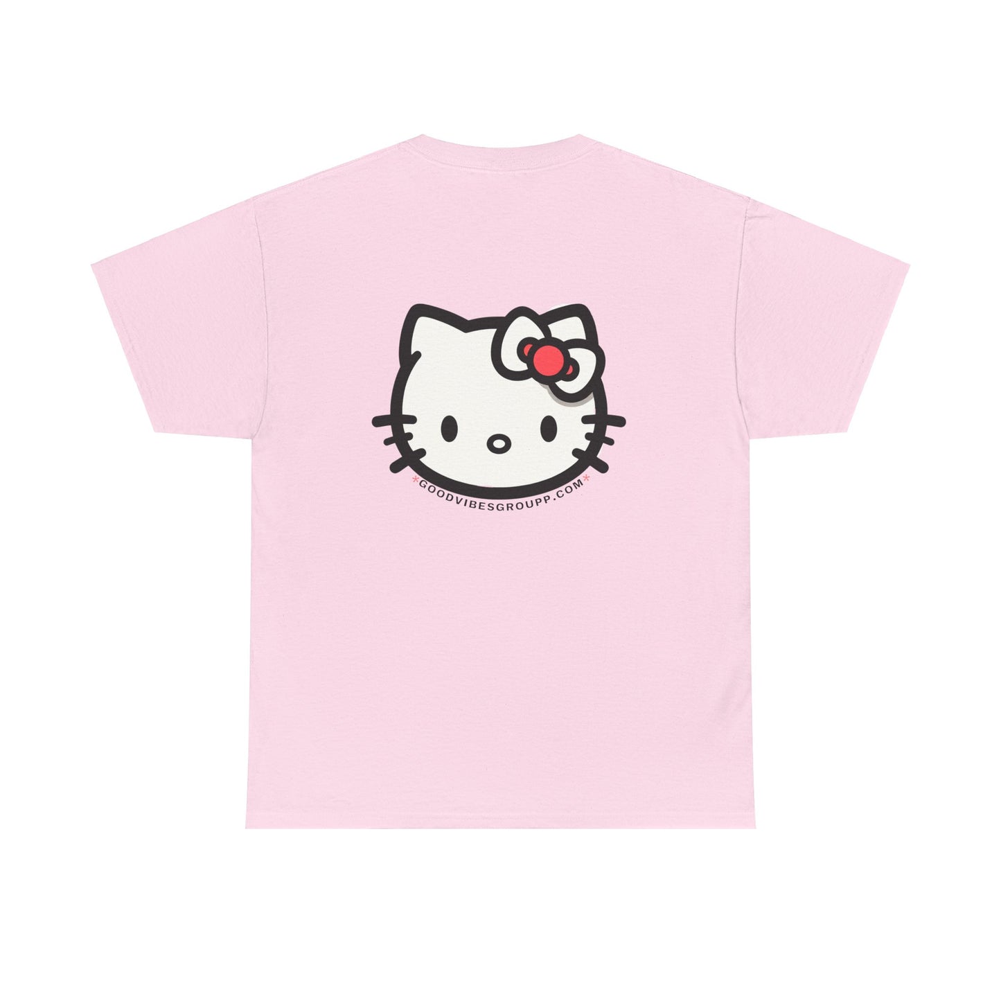 Bow Cat Unisex Heavy Cotton Tee
