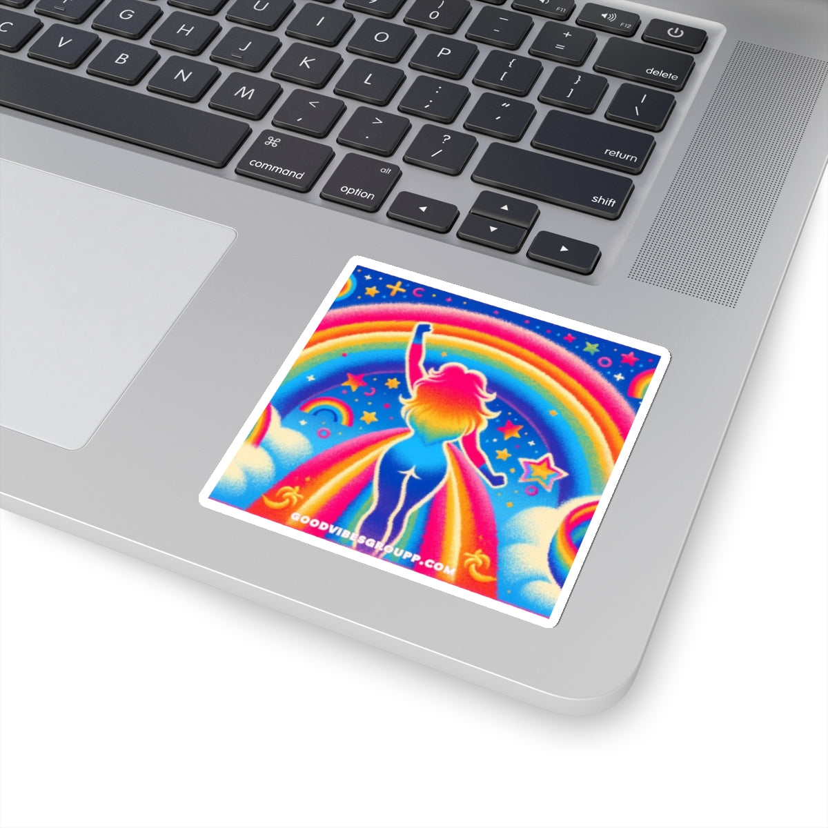 Freedom Rainbow Sticker
