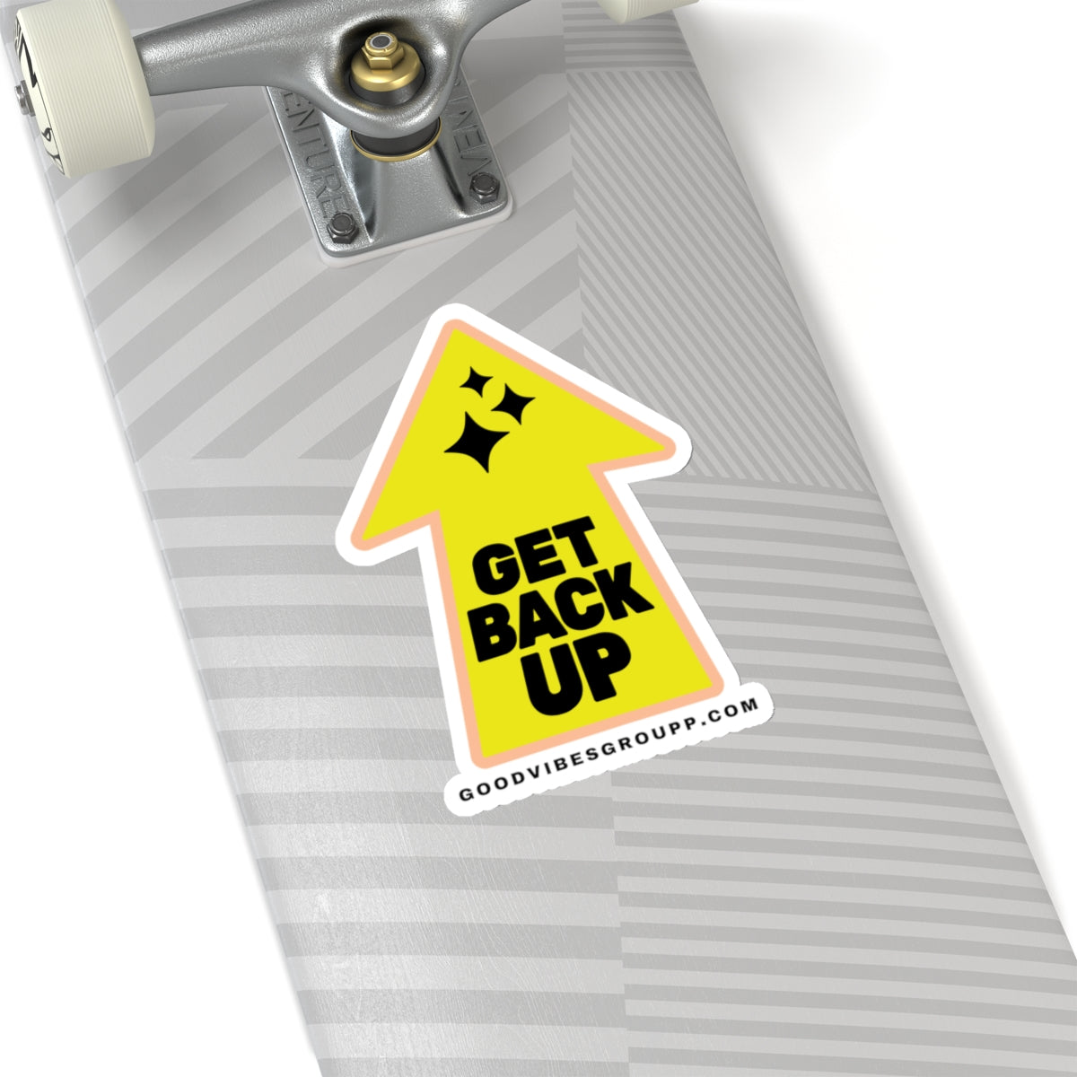 Get Back Up Kiss-Cut Stickers
