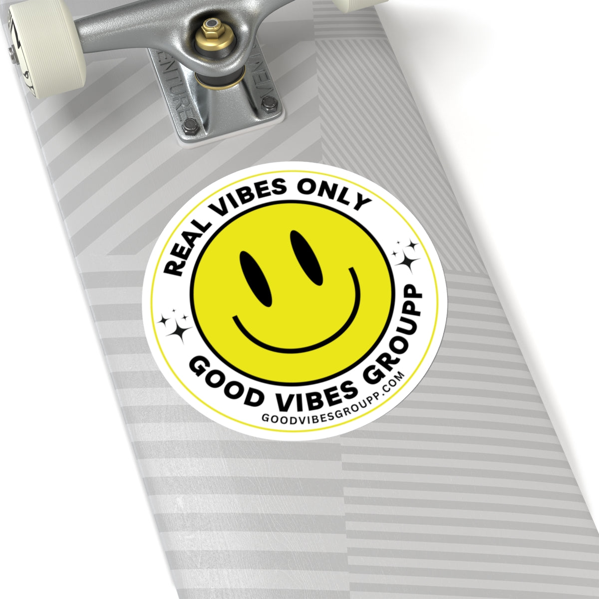 Real Vibes Only Viynl Stickers