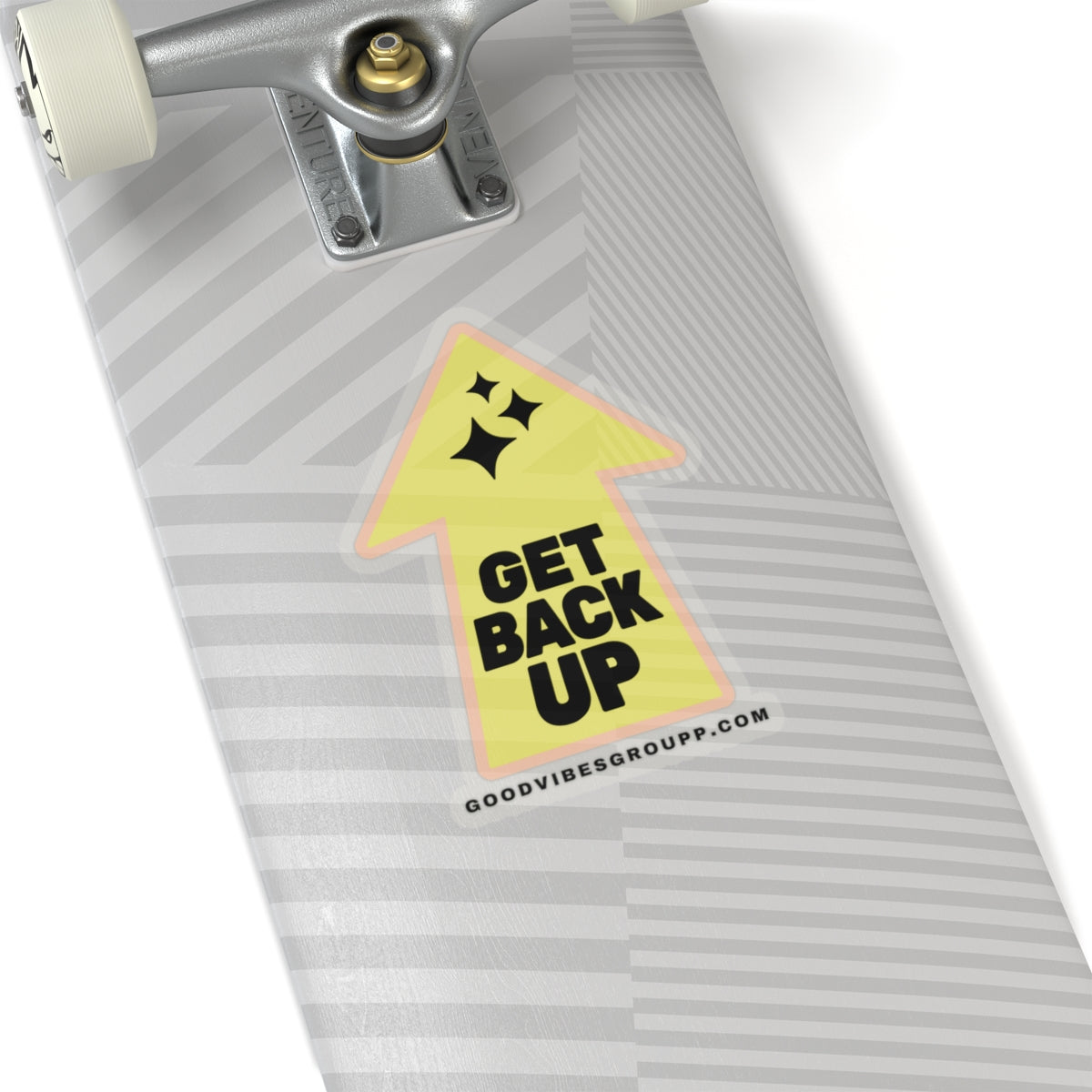 Get Back Up Kiss-Cut Stickers