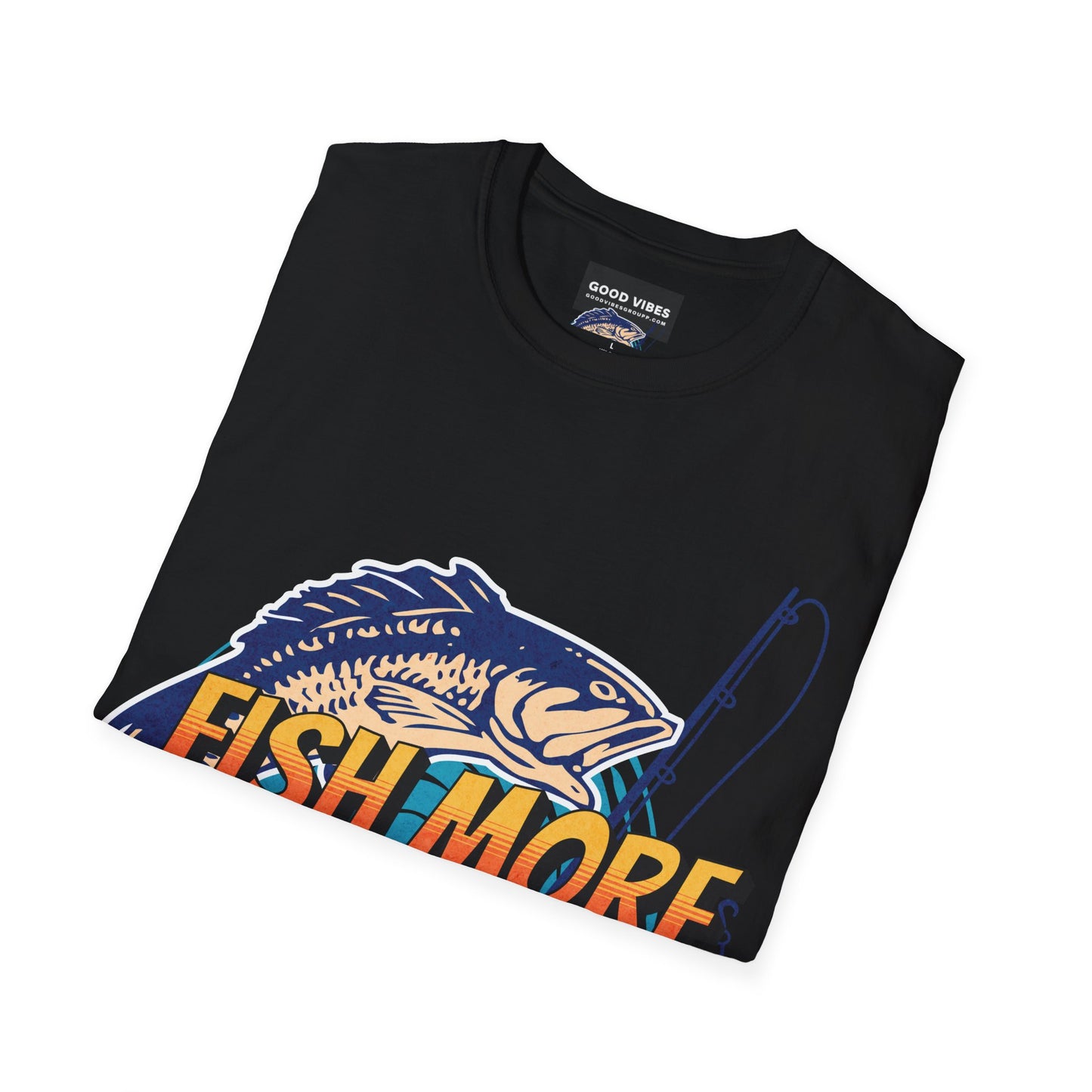 Fish More Worry Less Shirt