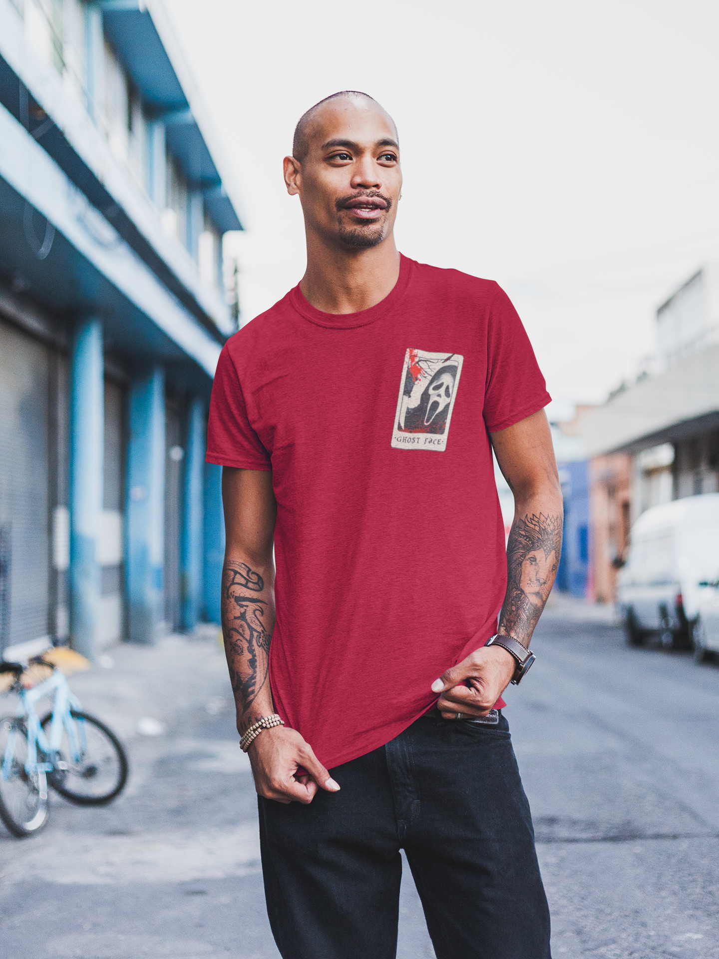Red Scream Graphic T-Shirt πͺ