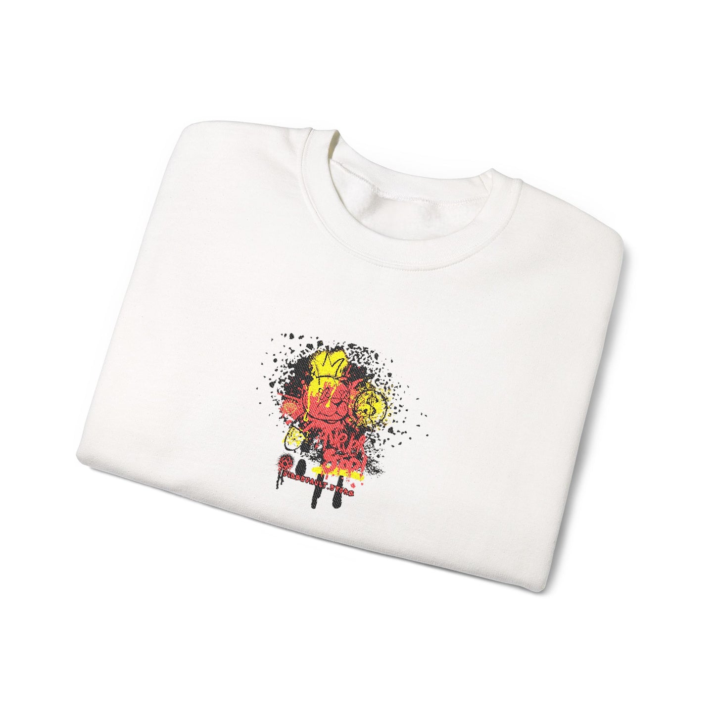 Royal Teddy Bear Sweatshirt Unisex Heavy Crewneck