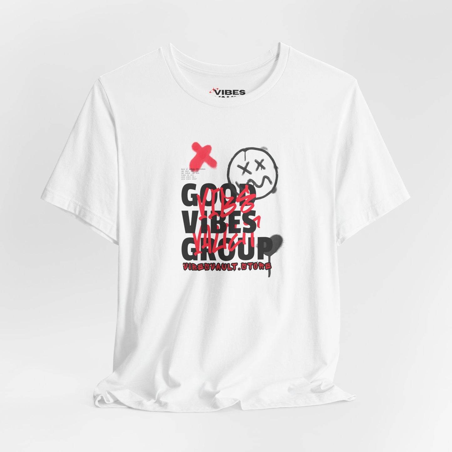 Good Vibes Group Vibes Vault Logo Unisex Graphic T-Shirt