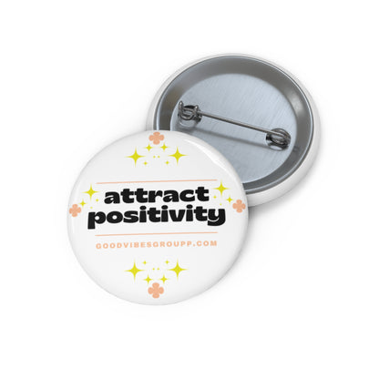 Attract Positivity Safety Pin