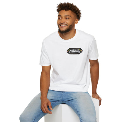 Attract Positivity T-Shirt Unisex 100% Cotton