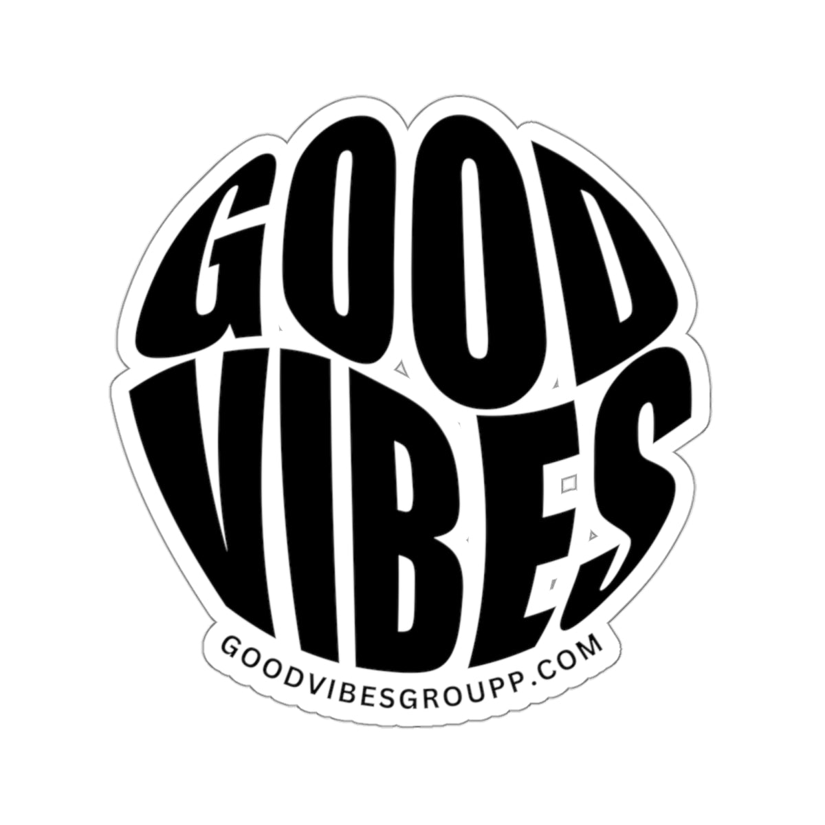 Good Vibes Kiss-Cut Stickers