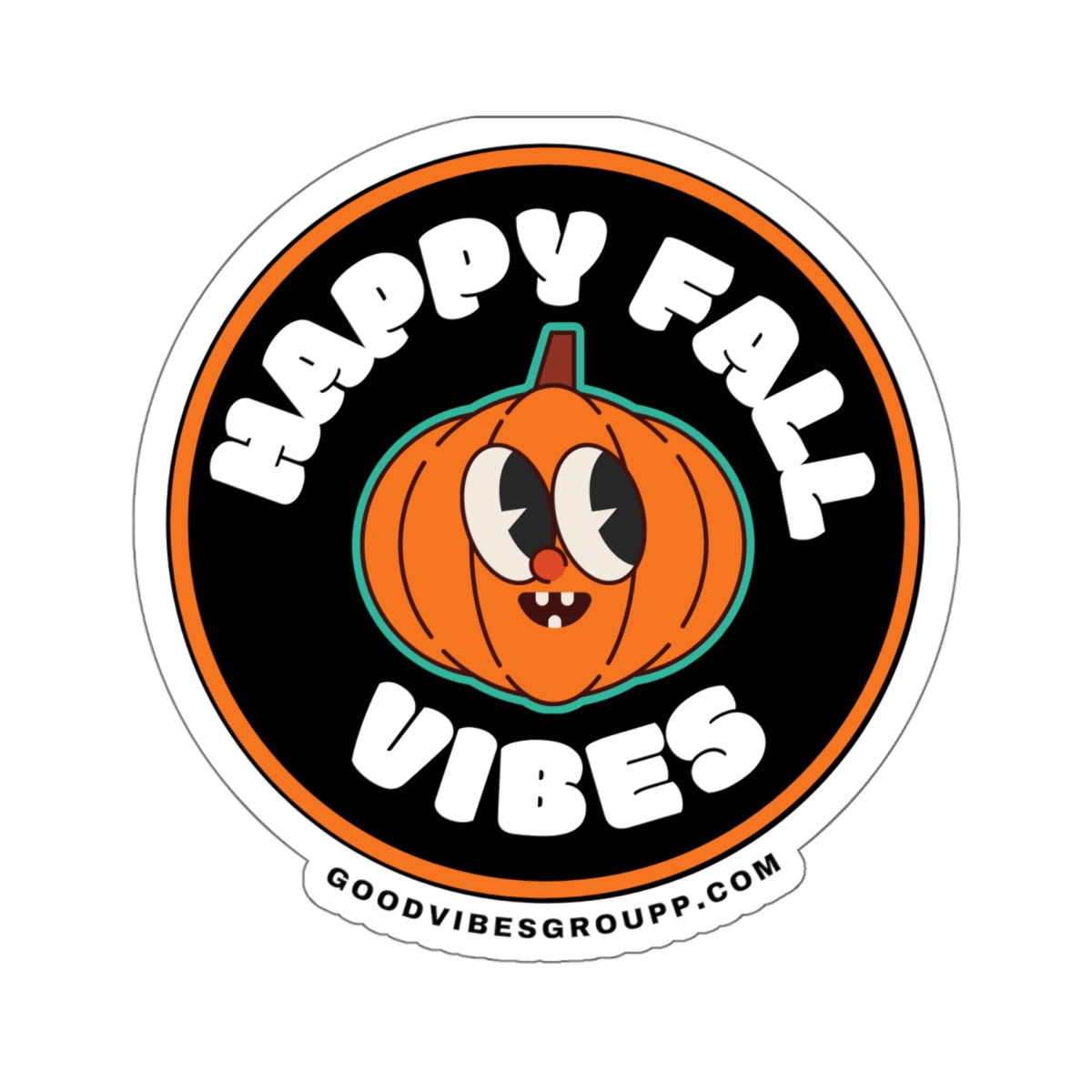 Happy Fall Vibes Sticker