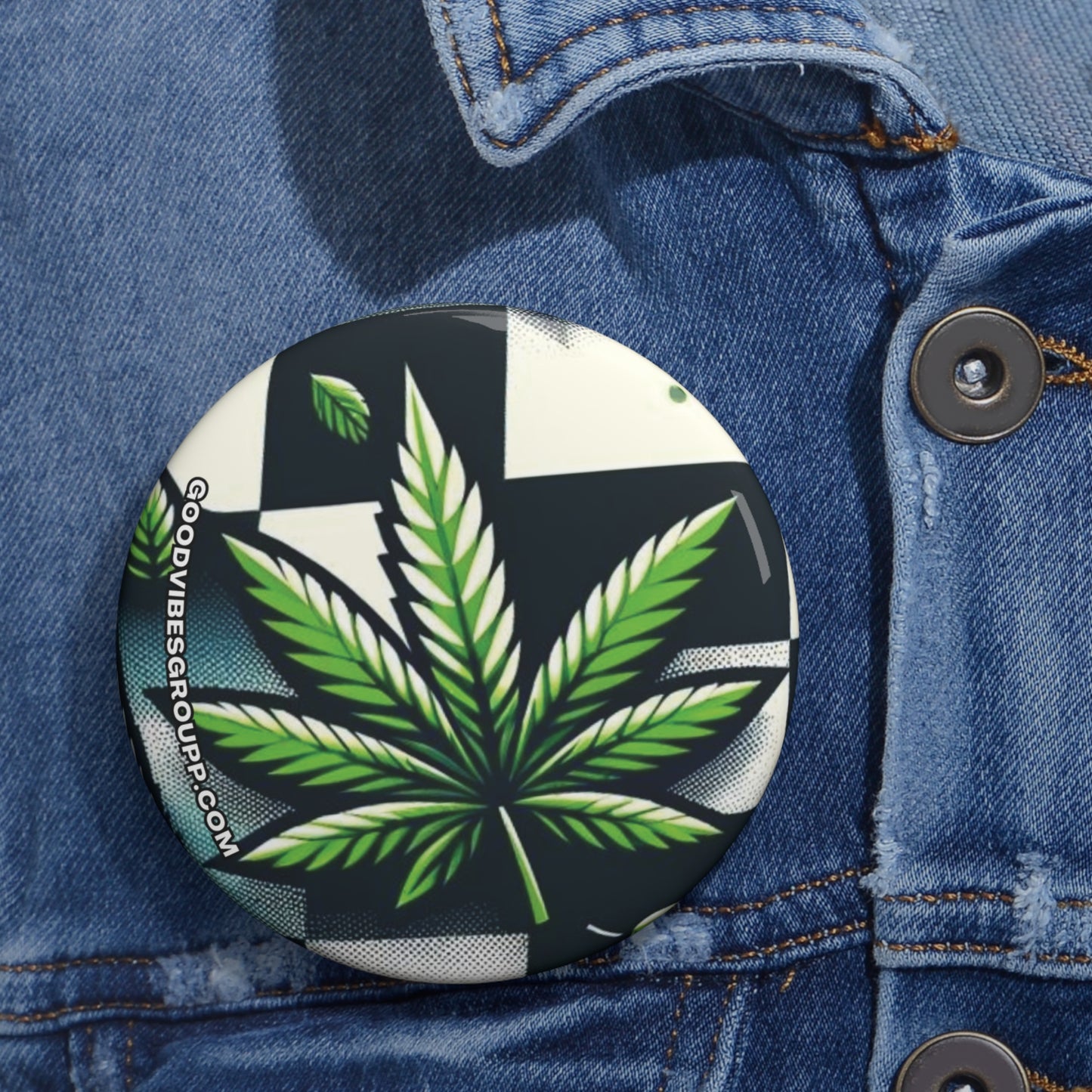 Retro Weed Pin