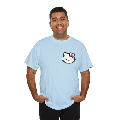 Bow Cat Unisex Heavy Cotton Tee