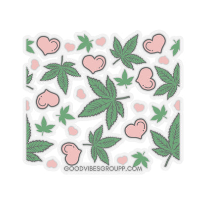 Weed Love Sticker