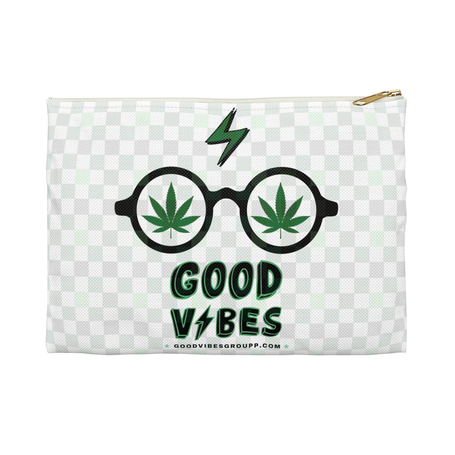 Weed Wizard Zip Bag Green