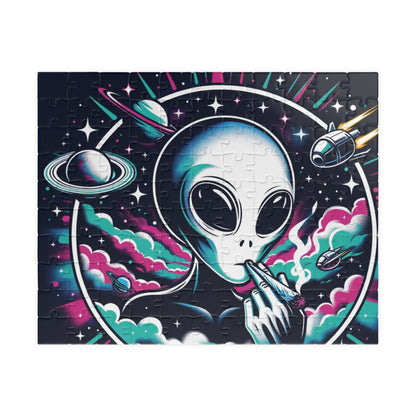 Alien Smoker Puzzle 110 Pieces