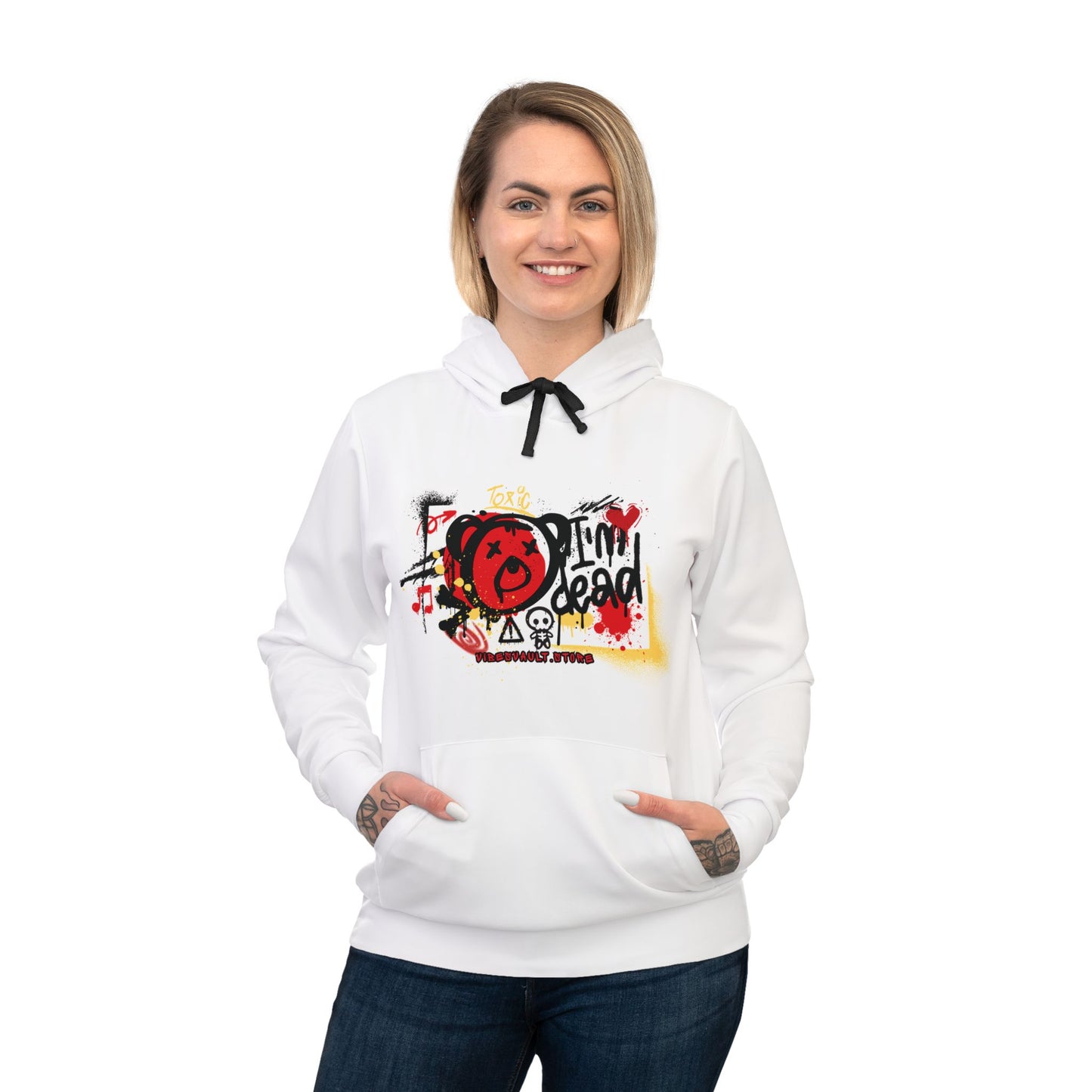 King Teddy Bear Graffiti Hoodie
