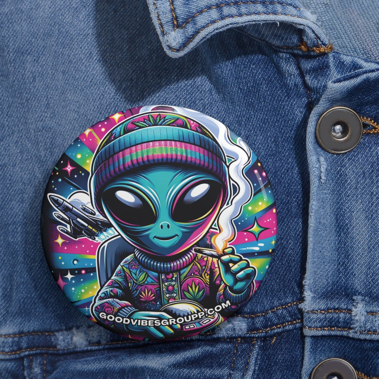 Alien Stoner Pin