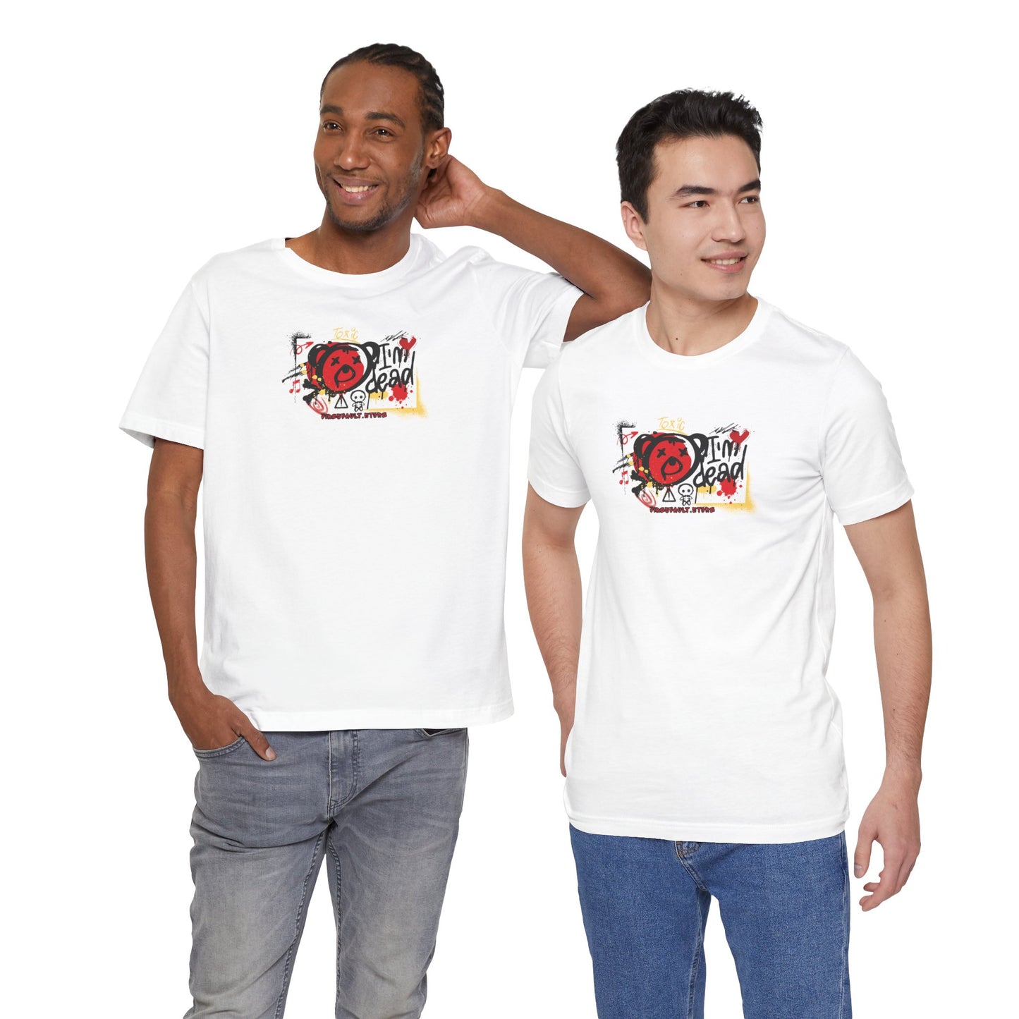 I'm Dead Teddy Bear Unisex Graphic T-Shirt