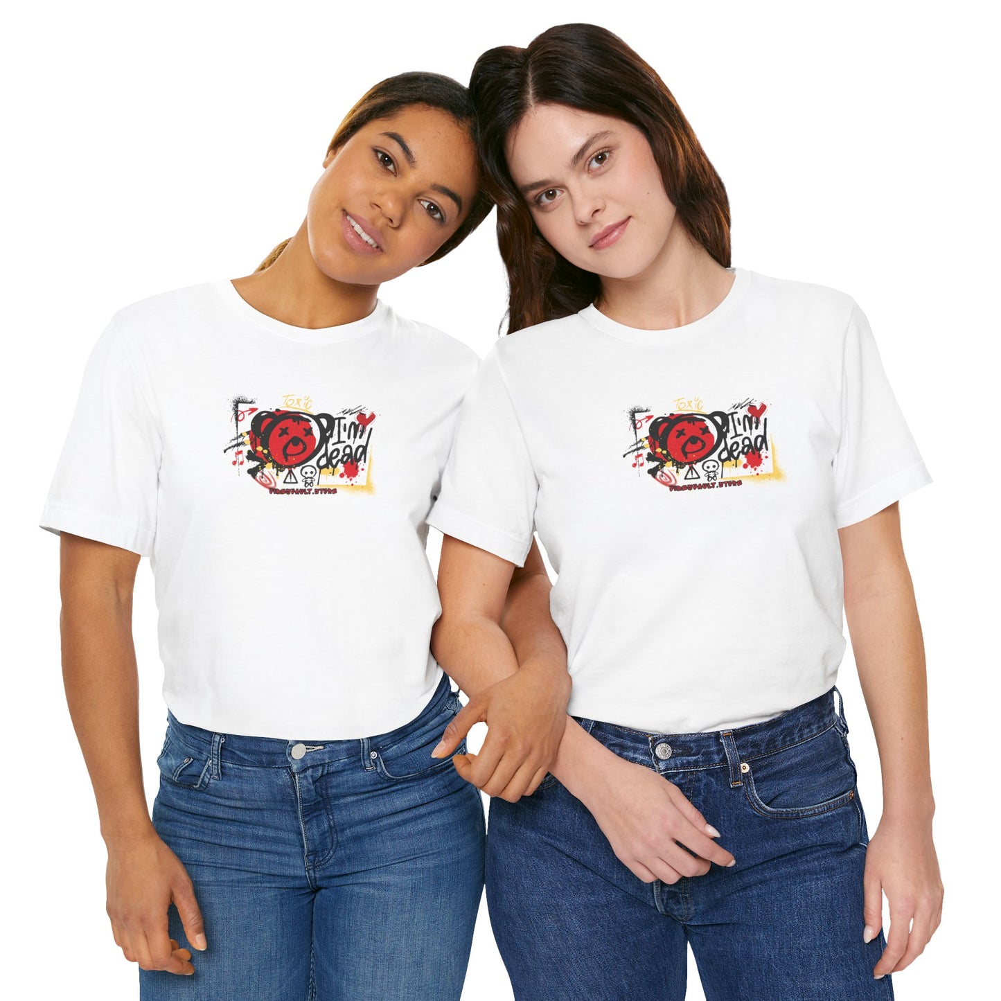 I'm Dead Teddy Bear Unisex Graphic T-Shirt