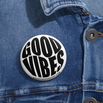 Good Vibes Safety Pin