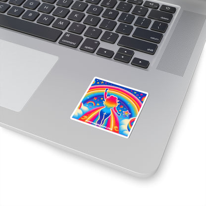 Freedom Rainbow Sticker