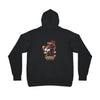 Dead Teddy Bear Graffiti Hoodie with Stars
