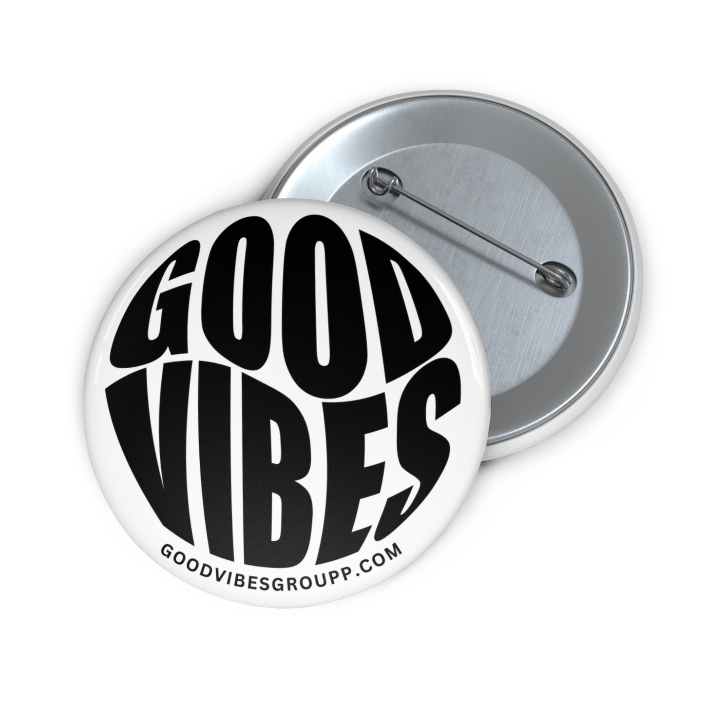 Good Vibes Safety Pin