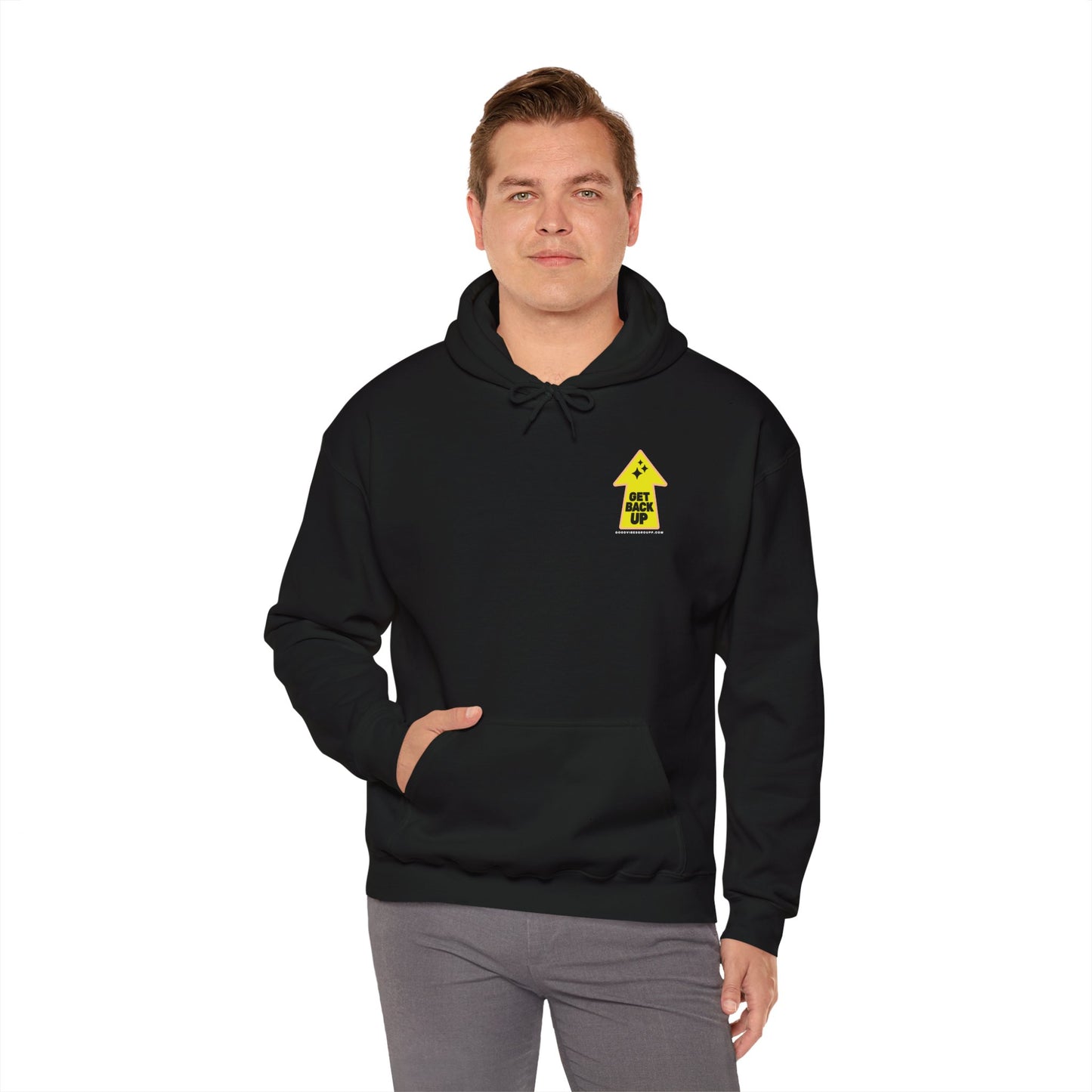 Get Back Up Unisex Heavy Blend Hoodie