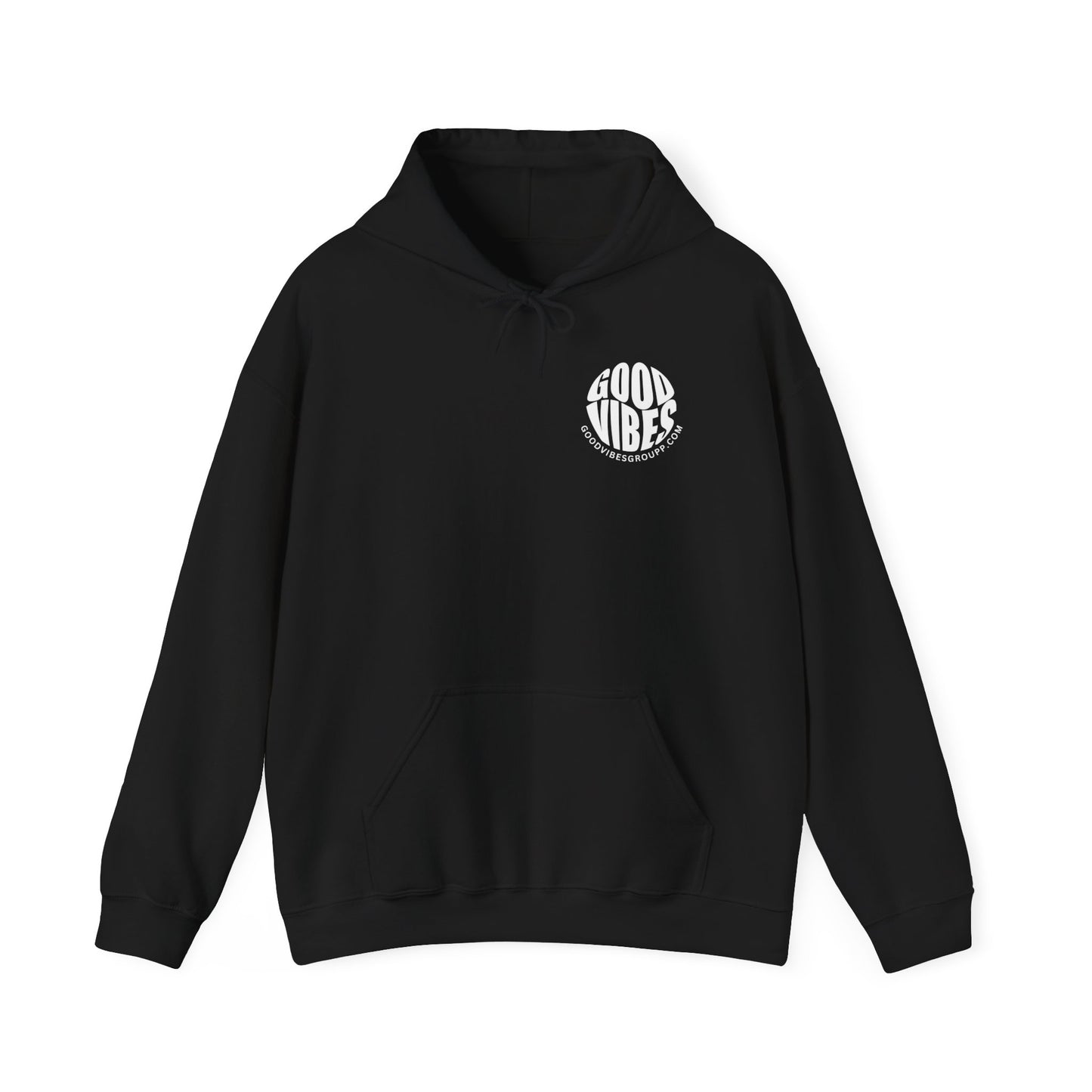 Good Vibes Circle Unisex Heavy Blend Hoodie