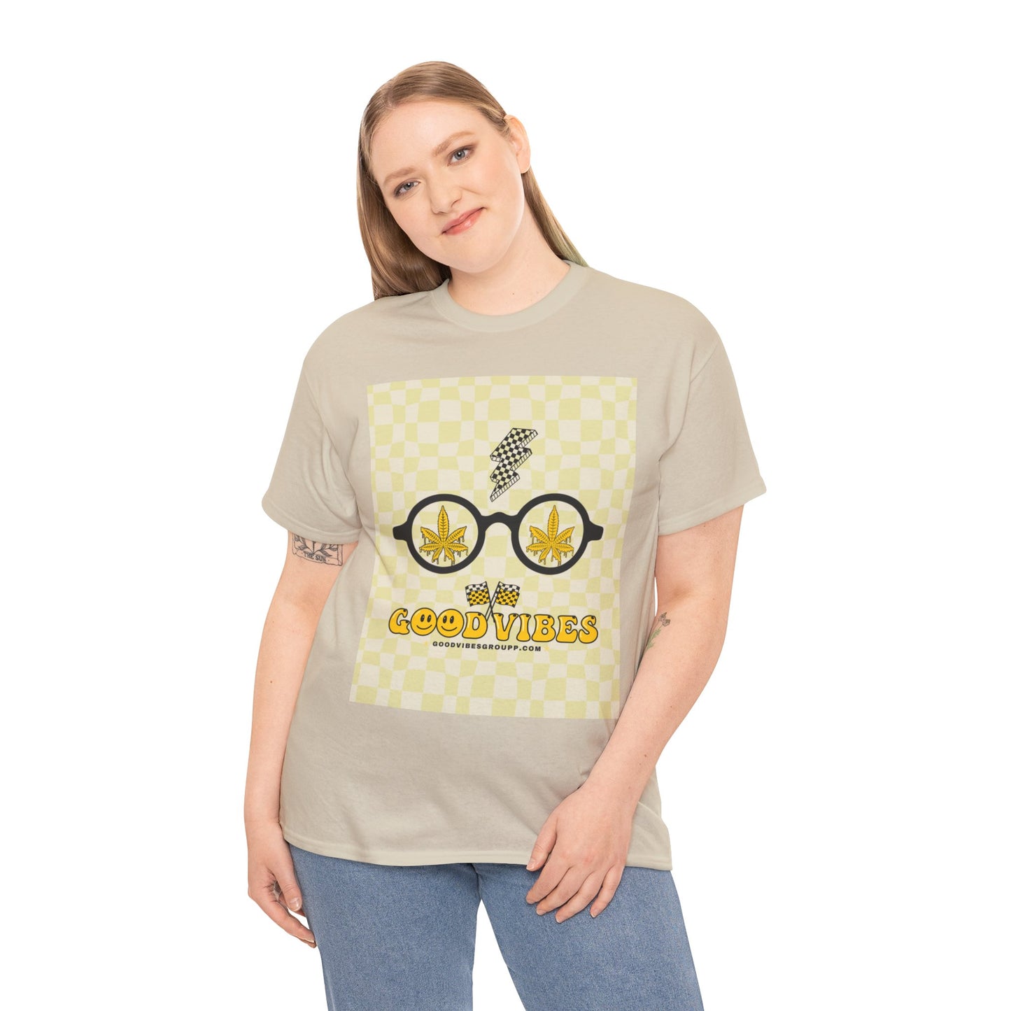 Weed Wizard Unisex Heavy Cotton Tee Yellow