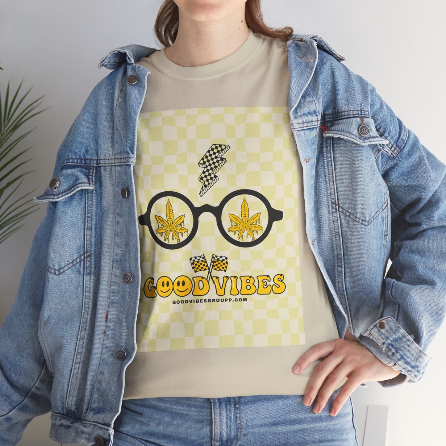 Weed Wizard Unisex Heavy Cotton Tee Yellow