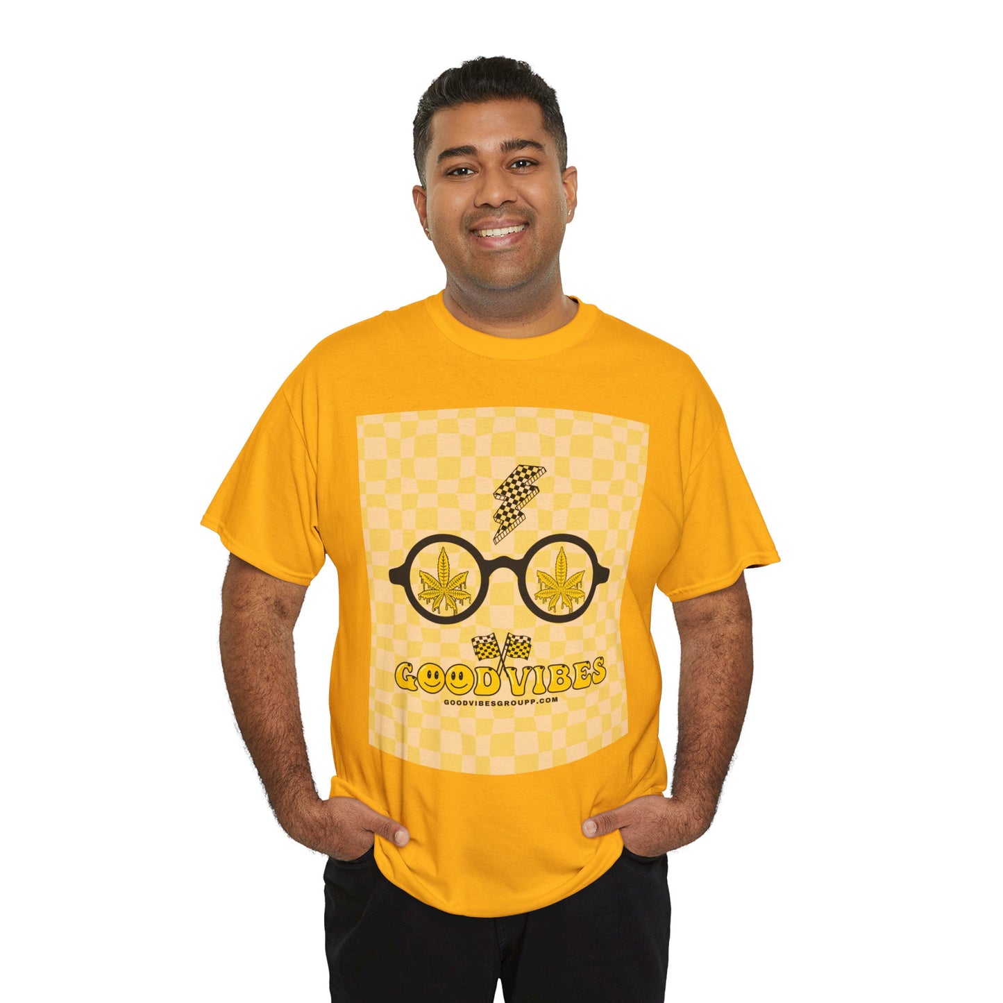 Weed Wizard Unisex Heavy Cotton Tee Yellow