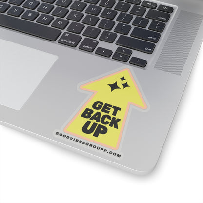 Get Back Up Kiss-Cut Stickers