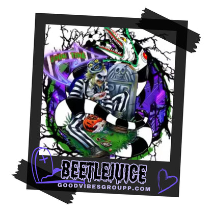 Super Soft Grey Beetlejuice Sweater