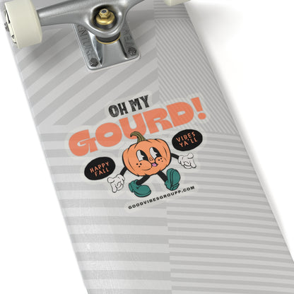 OMG Oh My Gourd! Fall Sticker