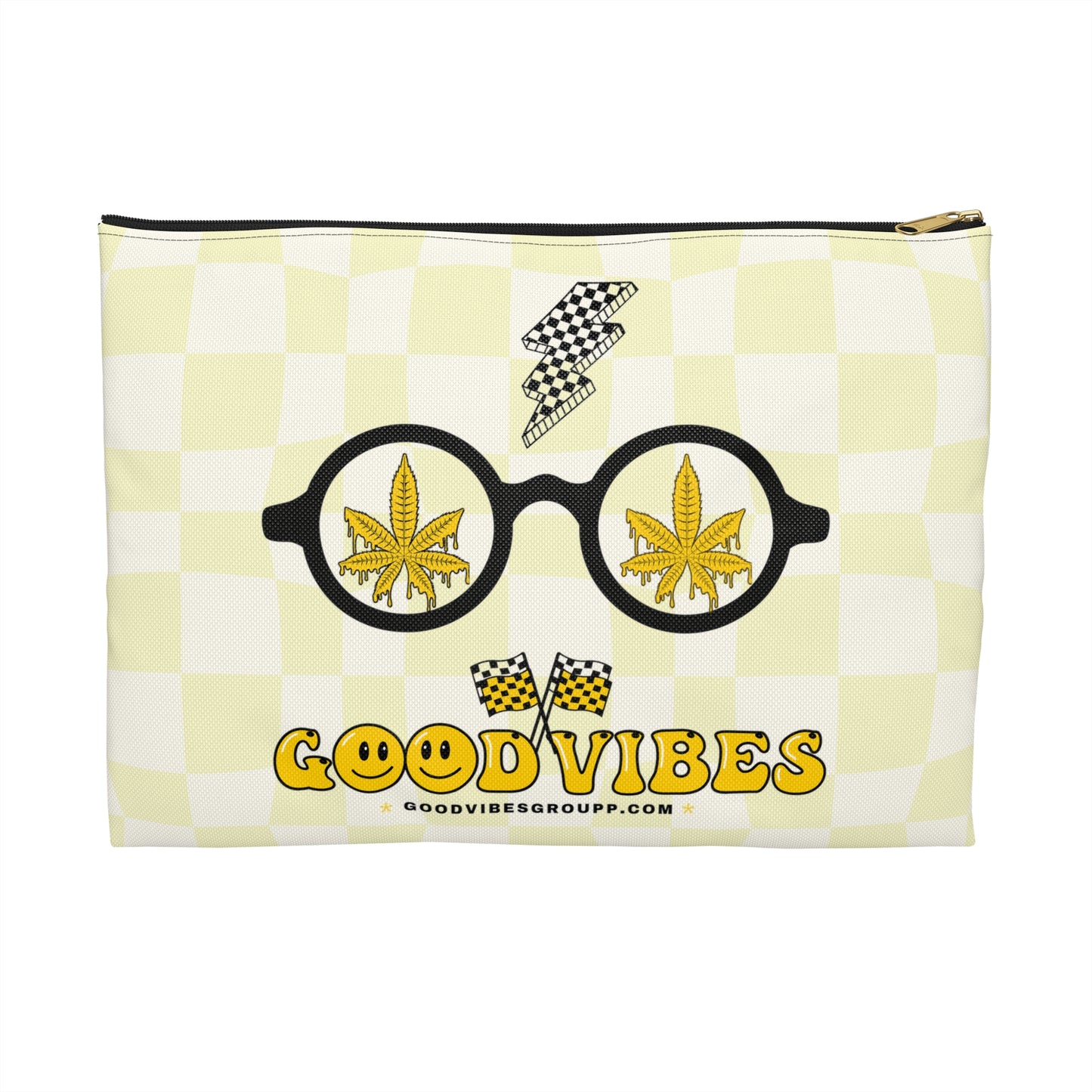 Weed Wizard Zip Bag Yellow