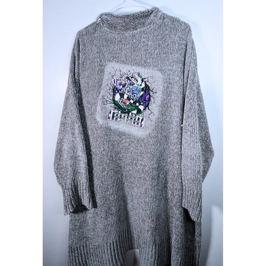 Super Soft Grey Beetlejuice Sweater