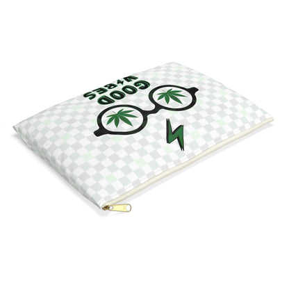 Weed Wizard Zip Bag Green