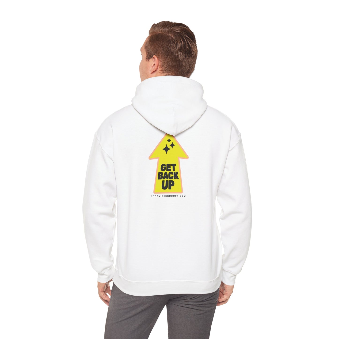 Get Back Up Unisex Heavy Blend Hoodie