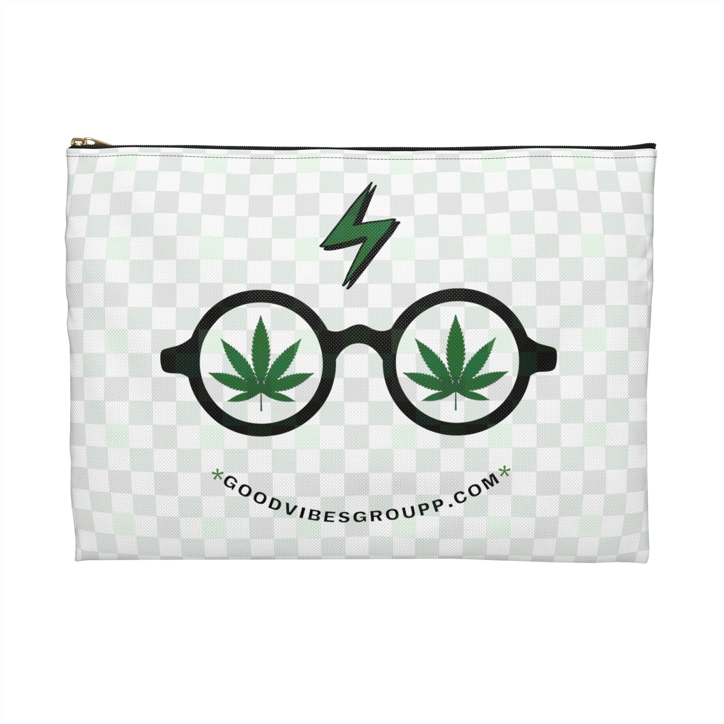 Weed Wizard Zip Bag Green