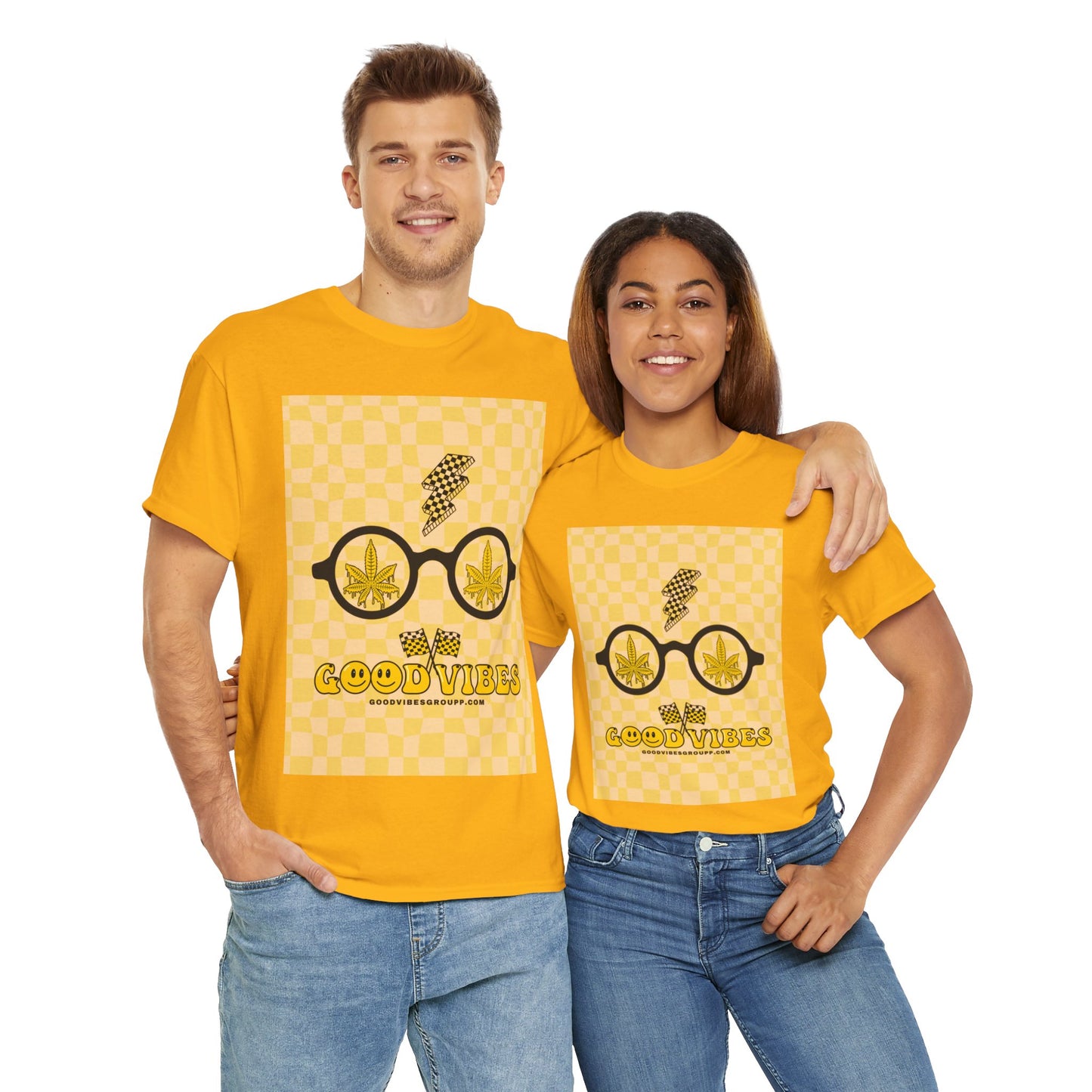 Weed Wizard Unisex Heavy Cotton Tee Yellow