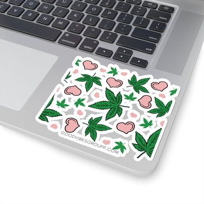 Weed Love Sticker