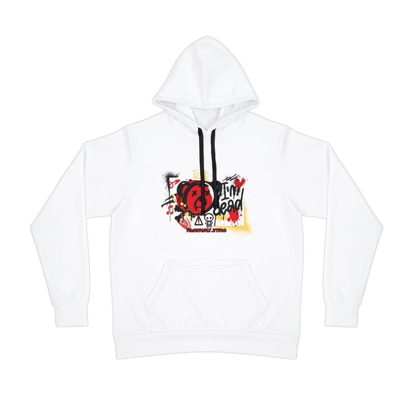 King Teddy Bear Graffiti Hoodie