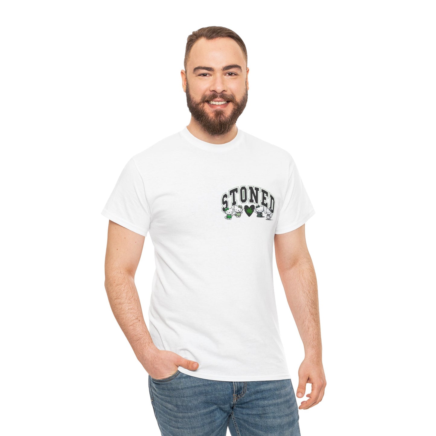 Stoned Kitty Unisex Heavy Cotton Tee