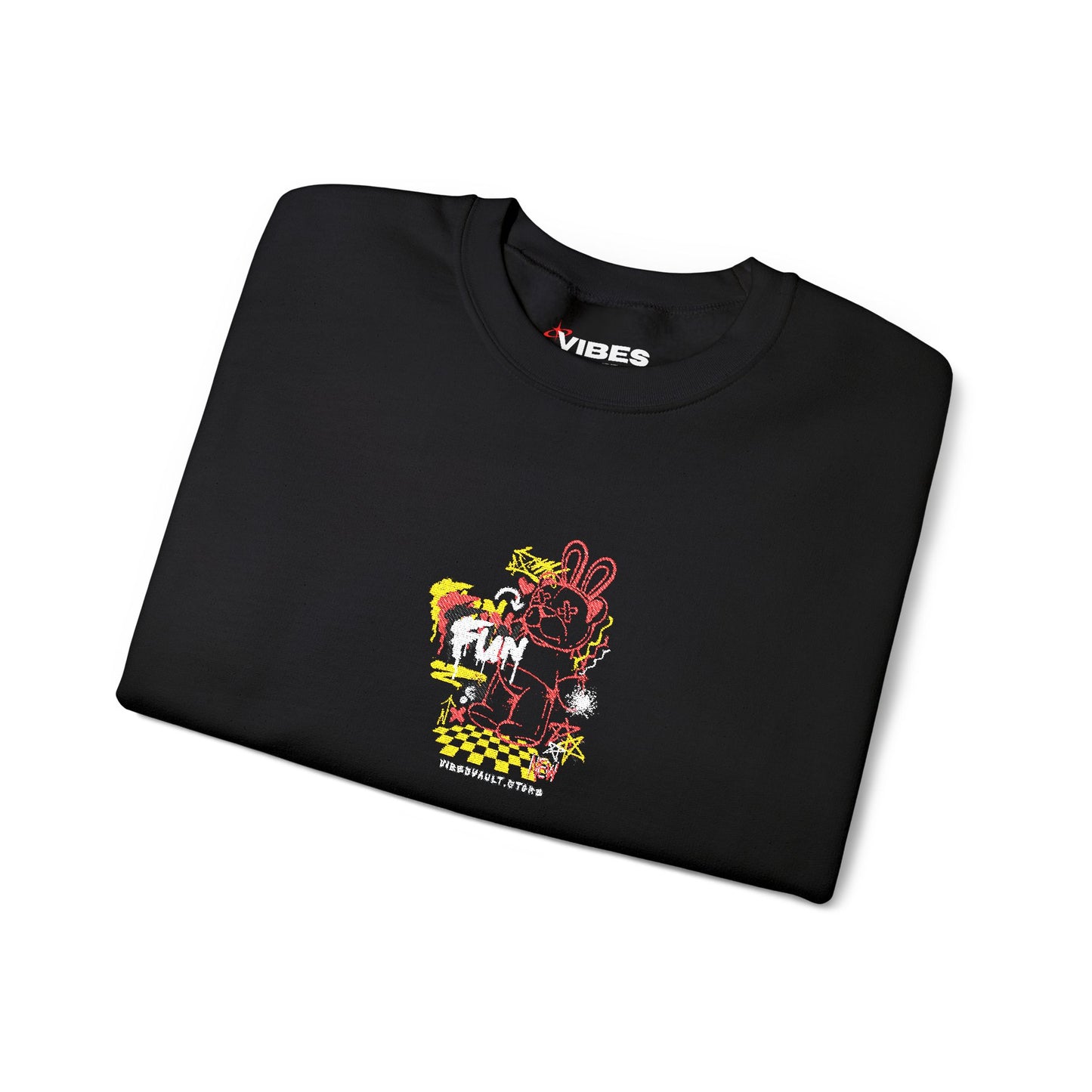 Dead Teddy Bear Sweatshirt Unisex Heavy Crewneck