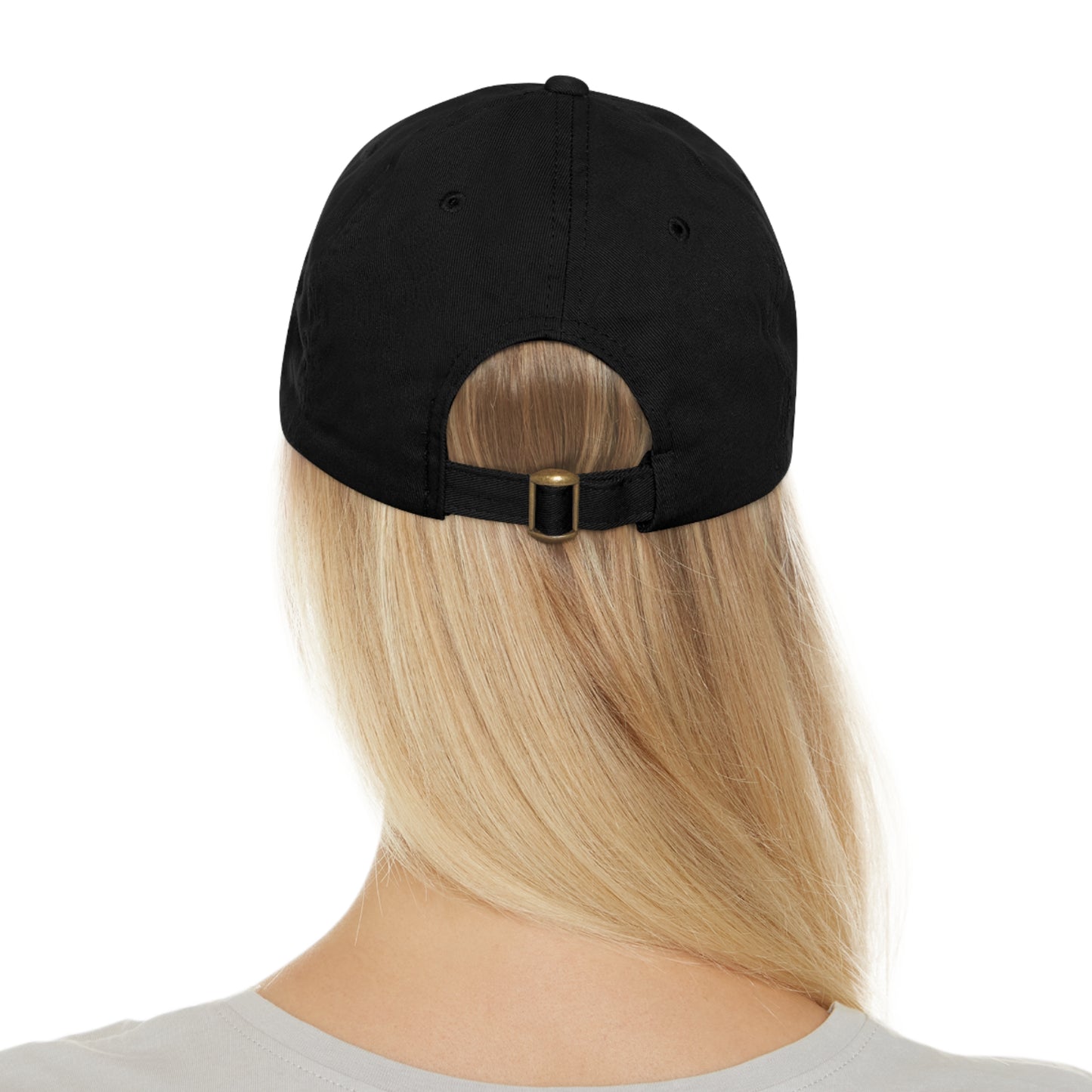 Get Back Up Leather Patch Baseball Cap