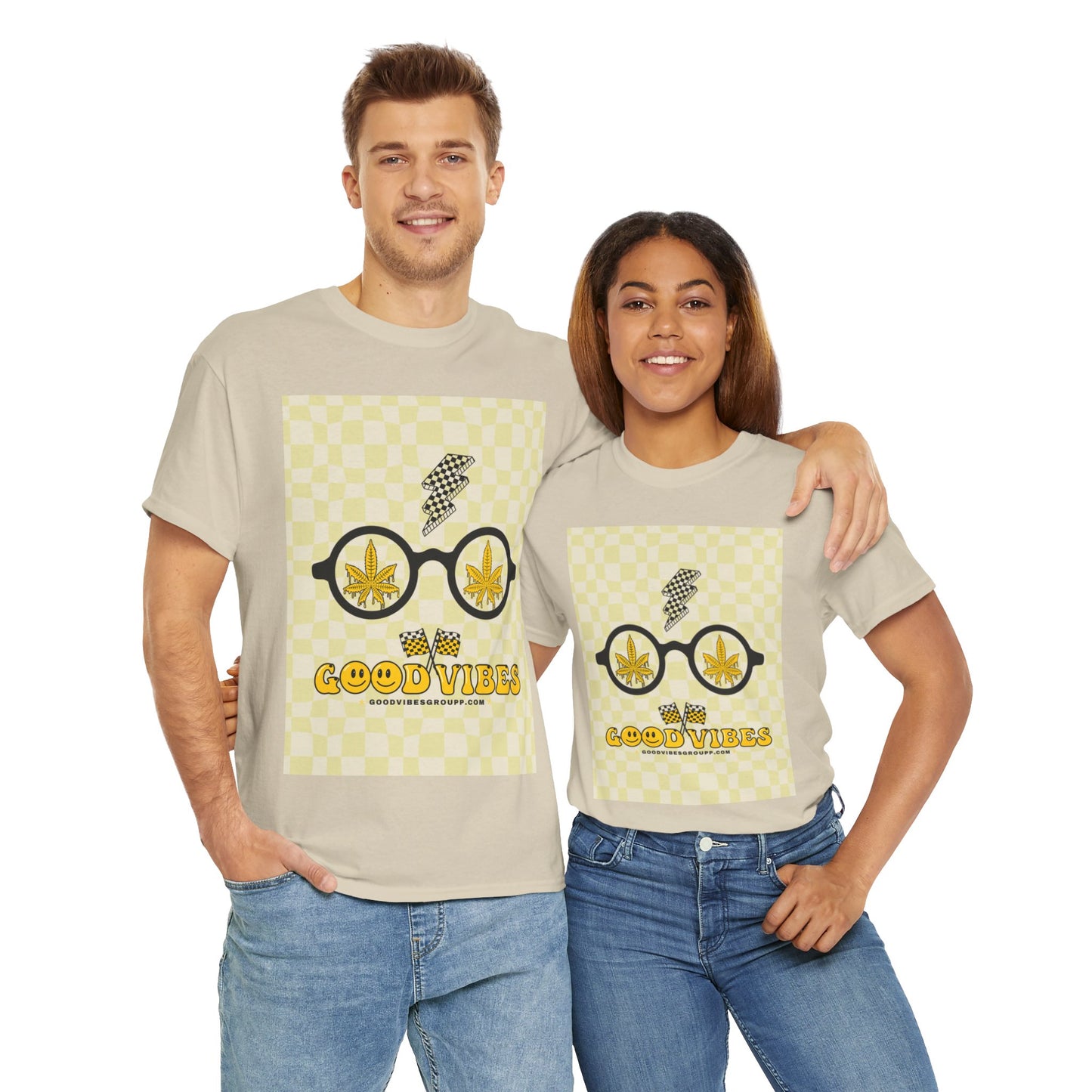 Weed Wizard Unisex Heavy Cotton Tee Yellow