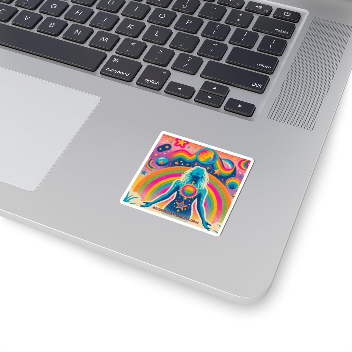 Rainbow Princess Sticker - Kiss-Cut Sticker - Kesha Rainbow Album - Space Planet Star Heart - Body Positivity - Vinyl Stickers