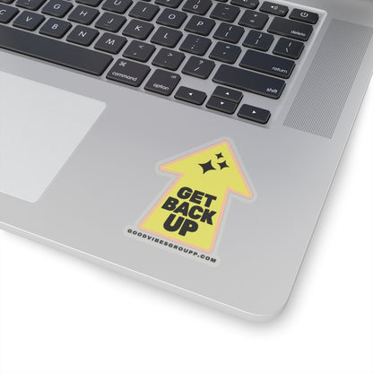 Get Back Up Kiss-Cut Stickers