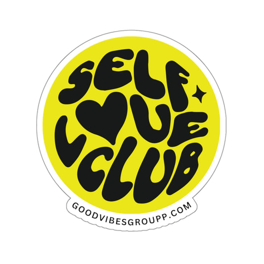 Self Love Club Kiss-Cut Stickers