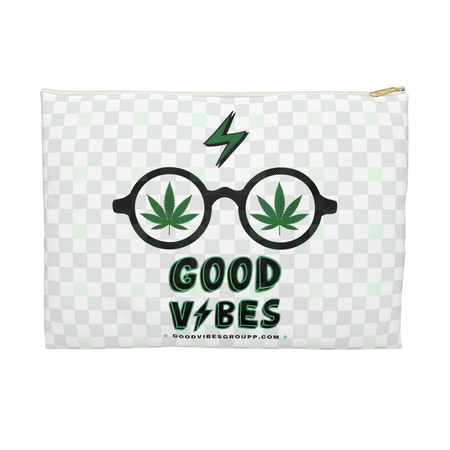 Weed Wizard Zip Bag Green